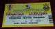 CROATIA- UKRAINE 2009. QUALIFICATIONS FOR WORLD CUP SOUTH AFRICA 2010. FOOTBALL MATCH TICKET - Match Tickets