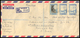 Malaya, Negri Sembilan, 1961, Registered Envelope, Sent To India, Air Mail, Boat, Fishing Craft, Various Postmark. - Negri Sembilan