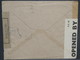 ESPAGNE - Enveloppe Commerciale Pour Londres En 1941 Avec Censure De Barcelone Et Contrôle Anglais - L 6944 - Marcas De Censura Nacional