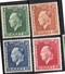 1937 King George II Michel 390-3 MNH VF CV &euro; 35 (g84) - Ungebraucht