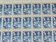 FEUILLET DE 50 TIMBRES NEUFS /  1967 GUERRE BIR HAKEIM 1942 LIBYE - Neufs