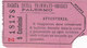 PALERMO /  SOCIETA' SICULA TRAMWAYS - OMNYBUS - Biglietto Da 5 Centesimi _ RARO - Europa