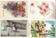 Delcampe - Fantaisies Divers - Lot De 100 Cartes - 1er Avril - Noël - Enfants - Femmes - Fleurs - Couples - Pâques - 1 Série - Etc - 100 - 499 Cartes