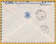 1947 - Enveloppe Par Avion Tananarive Vers Saint Pierre, Réunion - 100e Vol - Cad  Transit à Saint Denis Et Arrivée - Lettres & Documents