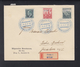 Czechoslovakia Registered Cover 1937 BIT - Covers & Documents