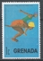 Grenada 1975. Scott #669 (M) Pan-American Games, Women's Swimming * - Grenade (1974-...)