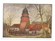 2840 DIEPHOLZ, Schloß Diepholz, Künstler-Karte Robert Koepke, 30er Jahre - Diepholz