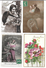 Fantaisies Divers - Lot De 100 Cartes - 1er Avril - Noël - Enfants - Femmes - Fleurs - Couples - Pâques - Etc - 100 - 499 Cartes