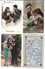 Fantaisies Divers - Lot De 100 Cartes - 1er Avril - Noël - Enfants - Femmes - Fleurs - Couples - Pâques - Etc - 100 - 499 Cartes