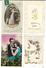 Delcampe - Fantaisies Divers - Lot De 100 Cartes - 1er Avril - Noël - Enfants - Femmes - Fleurs - Couples - Pâques - Etc - 100 - 499 Cartes