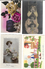 Delcampe - Fantaisies Divers - Lot De 100 Cartes - 1er Avril - Noël - Enfants - Femmes - Fleurs - Couples - Pâques - Etc - 100 - 499 Cartes