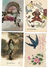 Delcampe - Fantaisies Divers - Lot De 100 Cartes - 1er Avril - Noël - Enfants - Femmes - Fleurs - Couples - Pâques - Etc - 100 - 499 Cartes