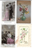 Delcampe - Fantaisies Divers - Lot De 100 Cartes - 1er Avril - Noël - Enfants - Femmes - Fleurs - Couples - Pâques - Etc - 100 - 499 Cartes