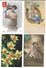 Delcampe - Fantaisies Divers - Lot De 100 Cartes - 1er Avril - Noël - Enfants - Femmes - Fleurs - Couples - Pâques - Etc - 100 - 499 Cartes