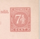 Nederlands Indië - 1892 - 7,5+7,5 Cent Cijfer, Briefkaart G13 H&G A13 - Ongebruikt - Nederlands-Indië