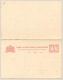 Nederlands Indië - 1914 - 5+5 Cent Vürtheim II, Briefkaart G24 - Ongebruikt - Roest/toning - Niederländisch-Indien