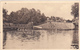 18.VIERZON. CPA SEPIA TRÈS RARE.  LE CANAL DU BERRY ET LE PLONGEOIR - Vierzon