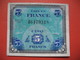 Billet De Banque  De Cinq Francs Série De 1944 Drapeau De France " Liberté-Egalité-Fraternité " TBE - 1944 Bandiera/Francia