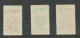 SUISSE 1912 -  PRO JUVENTUTE Précurseurs NEUFS - 3 Valeurs NEUFS * MLH/ ** MNH - RARE - Unused Stamps