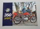 MV Agusta 350 Sport Ipotesi 1975 Depliant Originale - Genuine Brochure - Prospekt - Moto
