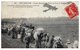PORT Aviation - Grande Quinzaine De Paris 1909- L'aéroplane Antoinette Piloté Par LATHAM En Virage Devant Les Tribunes - Meetings