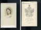 France Paris Opera Soprano Marie Marimmon Ancienne Photo CDV Reutlinger 1870 - Old (before 1900)