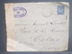 FINLANDE - Enveloppe De Wiborg Pour Calais En 1915 Avec Contrôle Postal , Affranchissement Plaisant - L 7087 - Brieven En Documenten