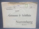 NORVEGE - Enveloppe De Christiana Pour Nuremberg En 1917 Avec Contrôle Postal Militaire De Hamburg - L 7125 - Lettres & Documents