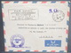 COTE D'IVOIRE - Enveloppe De Abidjan Pour Paris En 1960 , Cachet " Par Avion Affranchissement En Compte .."  - L 7129 - Côte D'Ivoire (1960-...)