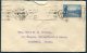 1934 Melbourne Bank Of Australia Cover - Shanghai, China - Storia Postale