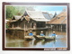 Postcard Ayuthaya Thailand Fruit And Vegetables Are Sold Along The Canal Postally Used 1994 My Ref B2965 - Thailand