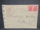 NORVEGE - Enveloppe Pour La Croix Rouge En Suisse En 1945 Avec Contrôle Postal , Affranchissement Plaisant  - L 7237 - Lettres & Documents