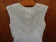 Robe Blanche Sans Manche - Mariage