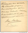 Lettre Autographe De Marie Armand Patrice De Mac Mahon, 129e Régiment D´infanterie, Fils Du Maréchal De Mac Mahon - Other & Unclassified