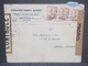 ESPAGNE - Enveloppe Commerciale De Madrid En 1945 Pour Paris Avec Contrôle Postal, Censure De Madrid - L 7358 - Marcas De Censura Nacional