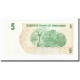 Billet, Zimbabwe, 5 Dollars, 2006-08-01, KM:38, NEUF - Zimbabwe