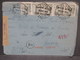 ESPAGNE - Enveloppe De San Sébastien Par Avion  Pour Genève En 1944 Avec Censure , Contrôle Postal, - L 7442 - Marcas De Censura Nacional