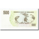 Billet, Zimbabwe, 500 Dollars, 2006-08-01, KM:43, NEUF - Simbabwe