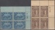 1942-216 CUBA REPUBLICA. 1942. Ed.353-54 IGNACIO AGRAMONTE. INDEPENDENCE WAR BLOCK 4. MNH. - Nuovi