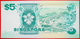 • SHIPS: SINGAPORE ★ 5 DOLLARS (1997)! UNC CRISP! 2 SEQUENCE NUMBERS! LOW START &#x2605; NO RESERVE! - Singapore