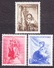 CZECHOSLOVAKIA 1956, Complete Set, MNH. Michel 962-964. SOLDIERS. Good Condition, See The Scans. - Militaria