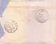 INDOCHINE 1938 AIRMAIL COVER, SAIGON TO SOUTH INDIA VIA MADRAS, UPTO TO CALCUTTA VIA AIR FRANCE - TORN CONDITION - Luchtpost