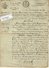 VP9803 - LE MAYET DE MONTAGNE - Acte De 1823 - Entre A. BIGAY & C.BIGAY Vente De Droits Sur Une Maison Situé à FERRIERES - Manuscrits
