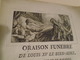 Delcampe - IN-4 Avec 2 Gravures : ORAISON FUNEBRE DE LOUIS XV 1774 (voir Détail) - 1701-1800