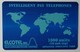 BELIZE - Inductive Trial - World Map - Elcotel Tele Systems - 1000 Units - Mint - Belize