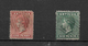 Antigua 1872 QV Definitives, 1d And 6d Crown CC Perf 12.5, Used (4975) - 1858-1960 Kronenkolonie