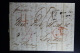 Lettland Russian Period.: Complete Letter Riga  1845 To London Via Hamburg Taxin Red Oval  Wax Sealed - Lettonie