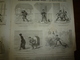 1855 Gravures  Du Journal Pour Rire: Nos Braves Troupiers;L'apprenti DOUDOU;Prodigue Et Prodige;Hiéroglyphes;etc - Non Classés