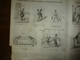 Delcampe - 1855 Gravures  Du Journal Pour Rire: Nos Braves Troupiers;L'apprenti DOUDOU;Prodigue Et Prodige;Hiéroglyphes;etc - Non Classés