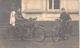 ¤¤  -  Carte-Photo De Militaires Non Située   -  Deux Motos " JAMES " ( Nortonne ?? )    -  ¤¤ - Motos